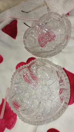 American Glass Crystal Bowls