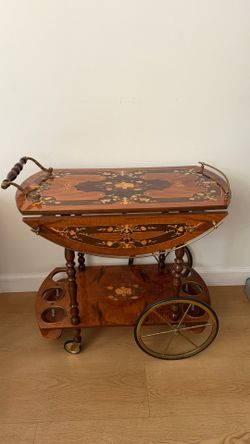 Antique Bar Cart