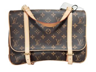 Louis Vuitton Sr0045 Brown Purse / Handbag