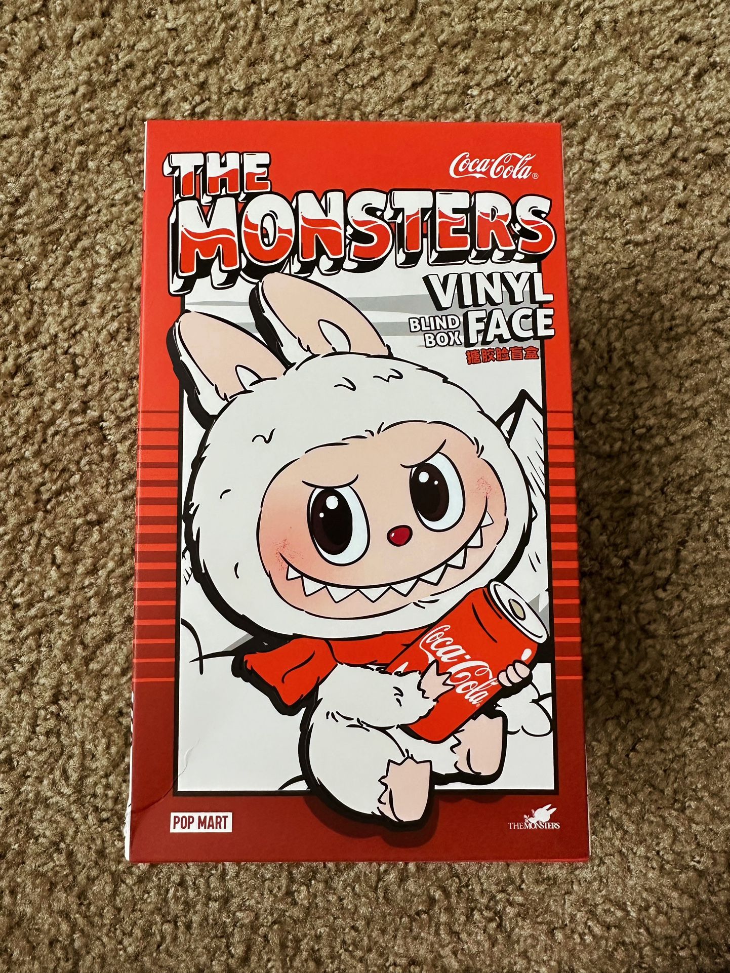 Authentic Labubu Monster Coca Cola Edition