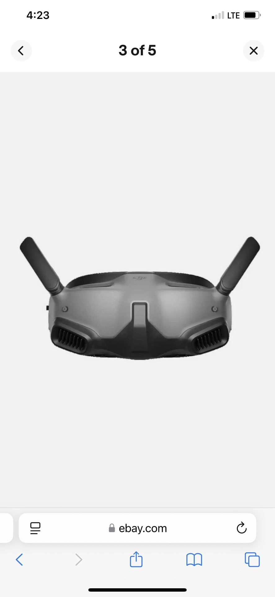 DJI Goggles 2 Integra With Motion Control 