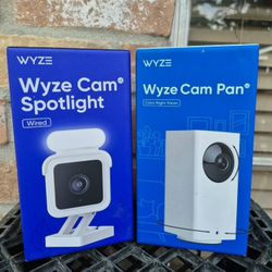 Wyze Spotlight And Pan Cameras 