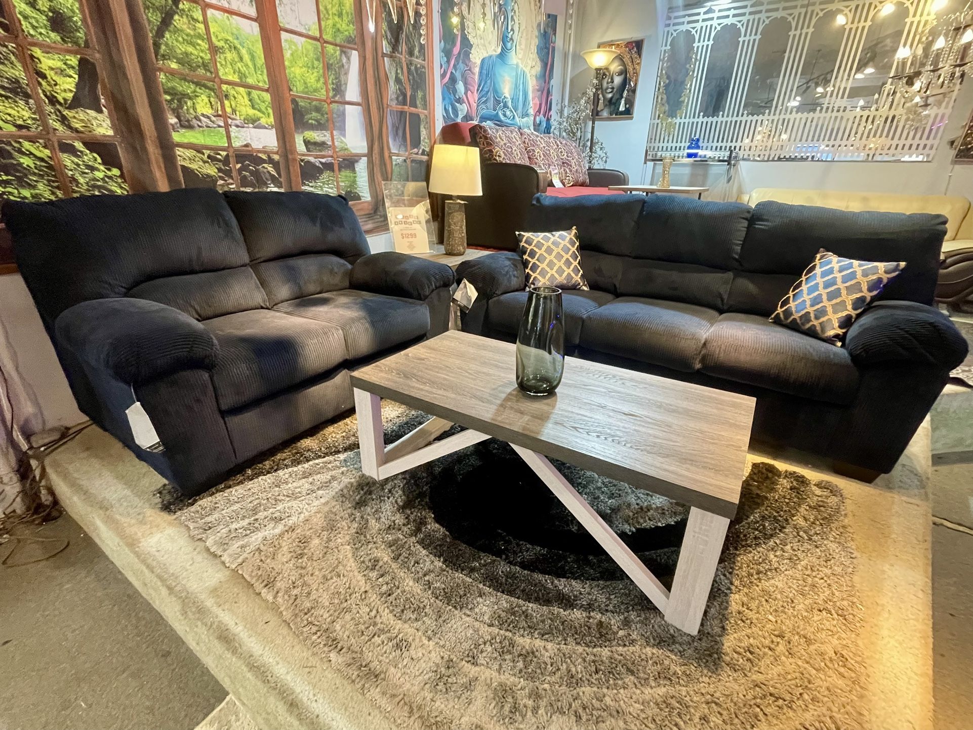 Plush Ashley Sofa & Loveseat UNBEATABLE PRICE.