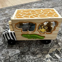Melissa & Doug Safari Animal Bus 