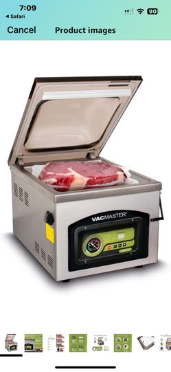 VacMaster VP230 Chamber Vacuum Sealer (for Parts Only)