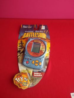 Vintage 2002 Electronic hand-held battleship