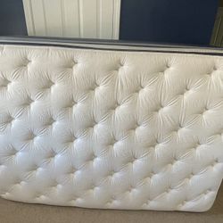 Full Sized  Pillow Top Mattress And Box Spring