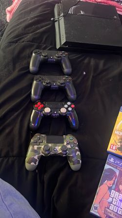 controllers, games, and a double charger