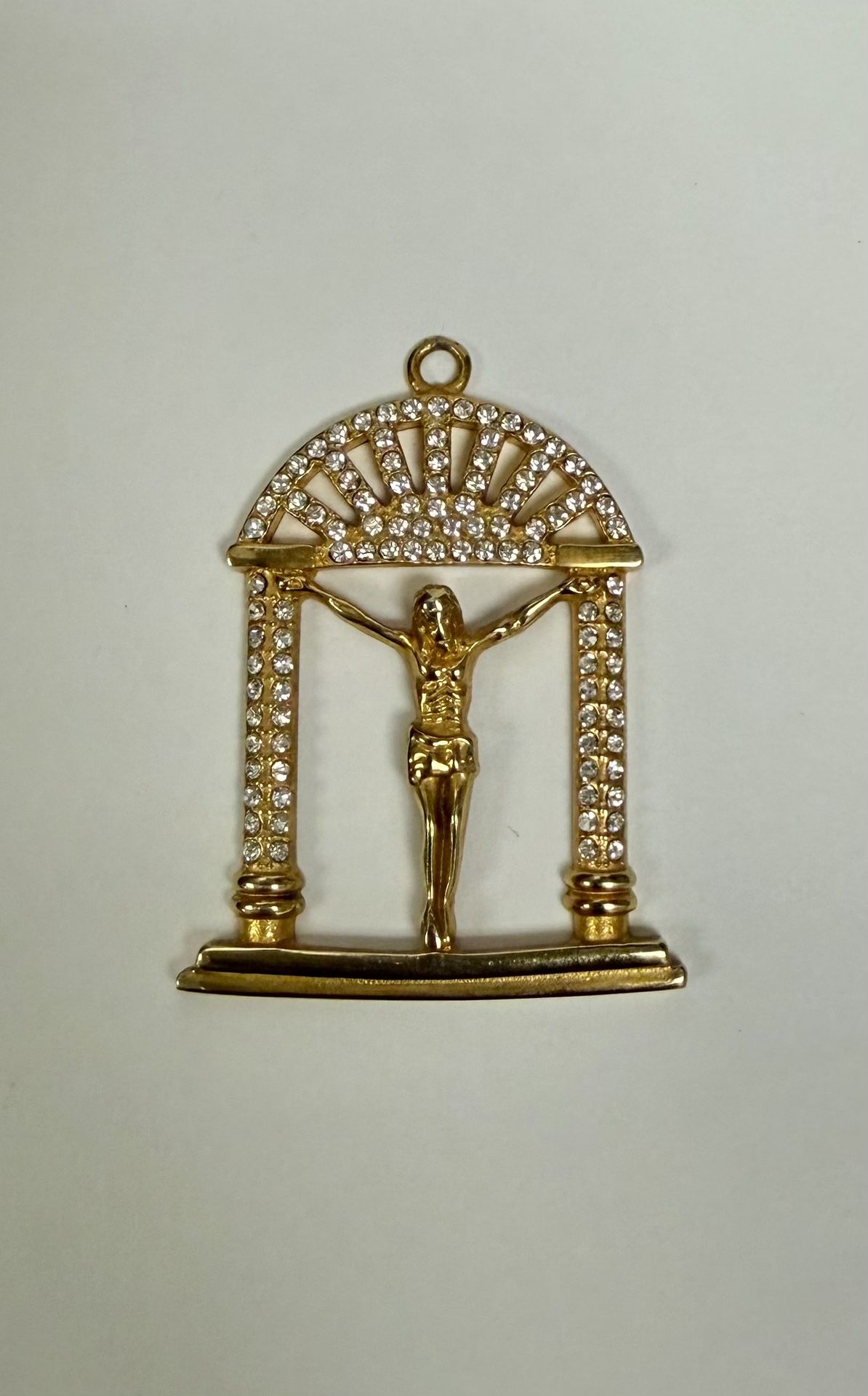 Jesus Piece Pendant 9ct Gold
