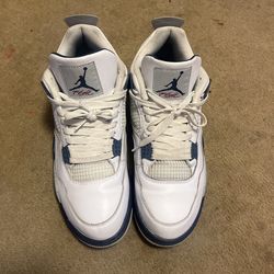 Jordan 4 navy blue size 13.5