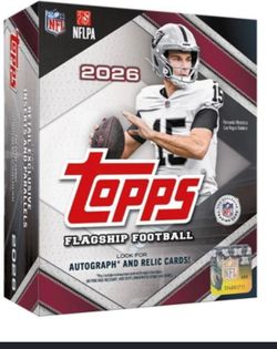 Topps flagship football 2026 mega box