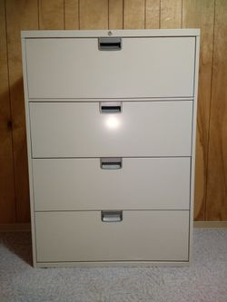 Steelcase filing cabinet