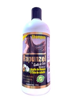 Shampoo Rapunzel Para El Crecimiento Del Cabello