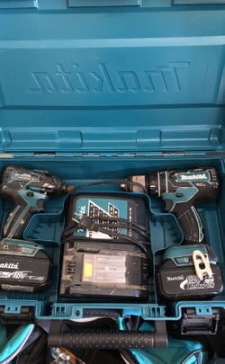 Makita 18 volt impact set