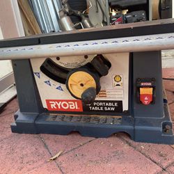 Ryobi 10” Portable Table Saw