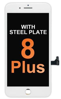 iPhone 8 Plus LCD SCREEN with steel plate