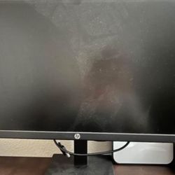 HP 27” Monitor with Built-In Audio