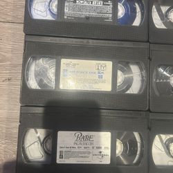 Lot Of Classic VHS Movies