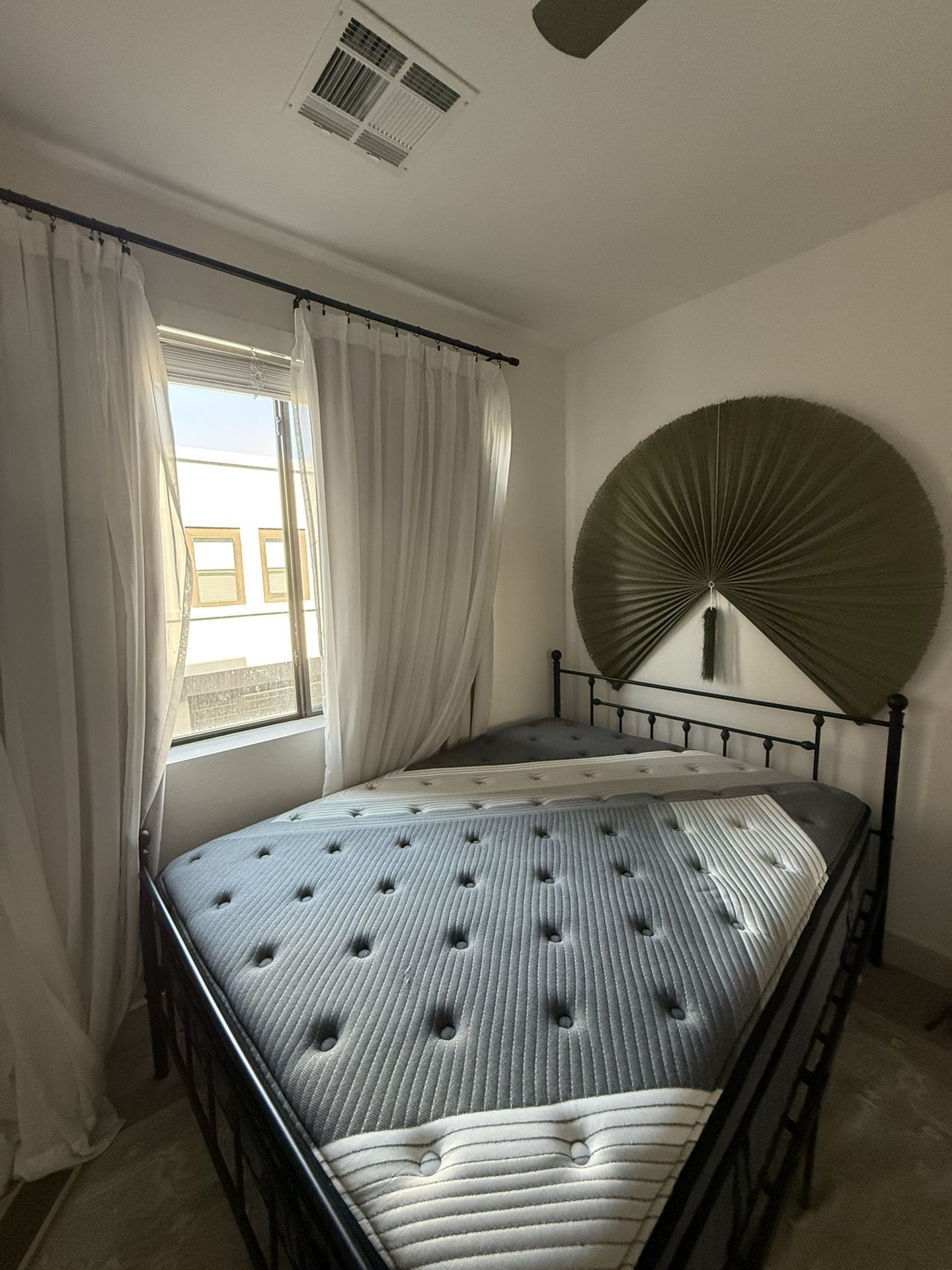 16” Queen Mattress and Bed Frame