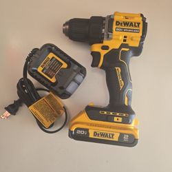Dewalt 20v Brushless Drill Driver With Battery And Charger 