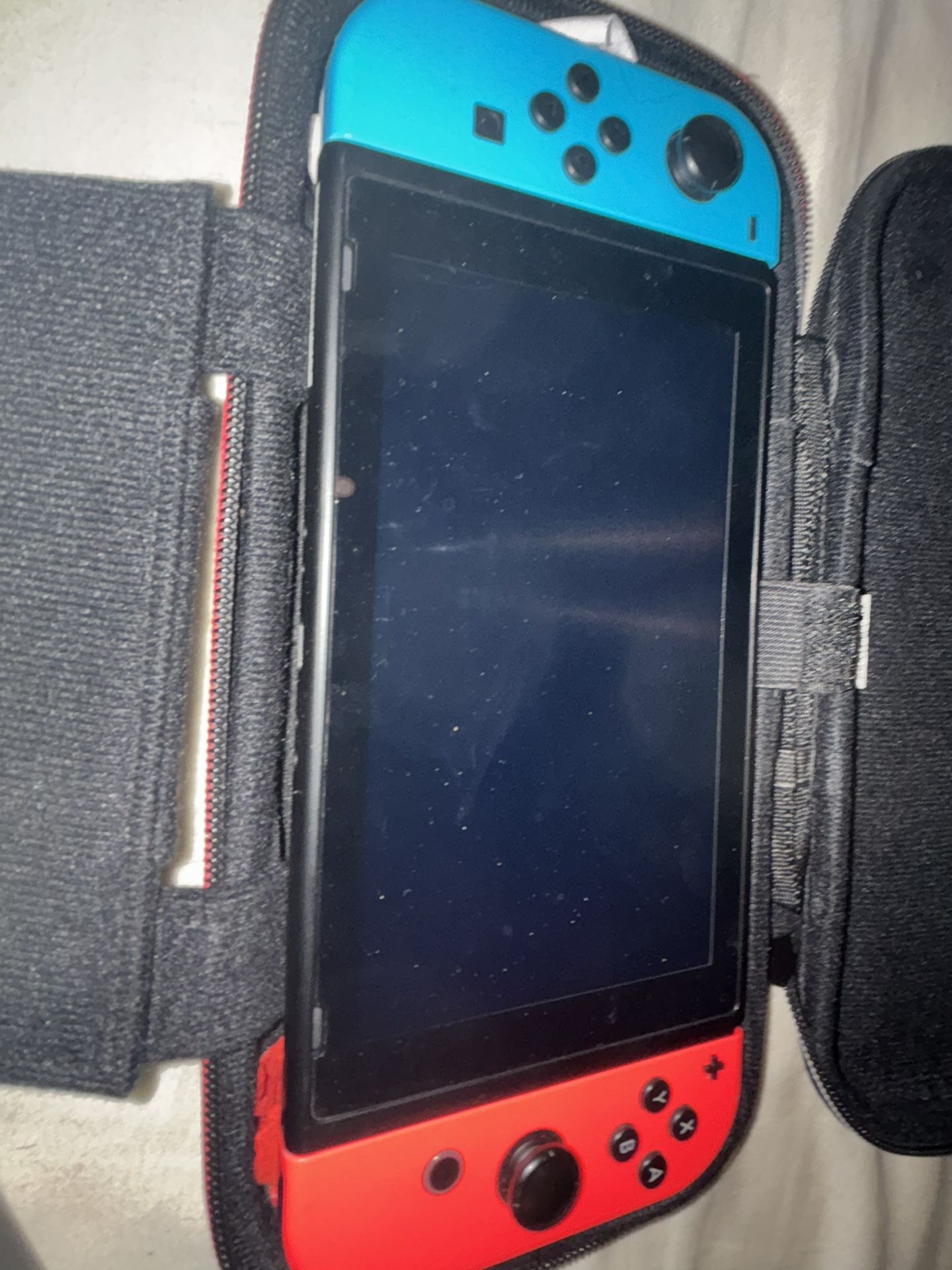 Nintendo Switch Hardly Used Asking For 250 It Has Amibos For Super Smash Bros But I Don’t Have The Game And I Have Charging Dog And Cables Controller 