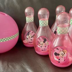 Disney Minnie Mouse Kids Bowling Set