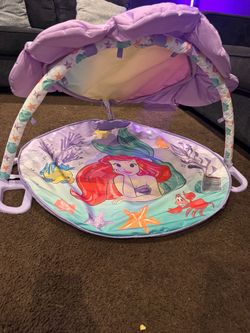 The little mermaid baby play mat