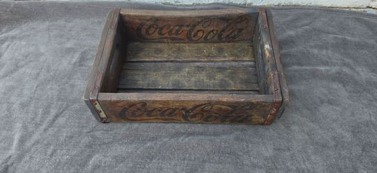 Vintage Coca-Cola Wooden Crate