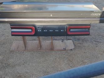 dodge SRT hellcat trunk lid w/tail wing