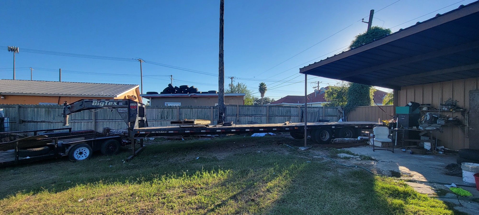 2017 Big Tex 40ft Dual Rear Tandem Axle