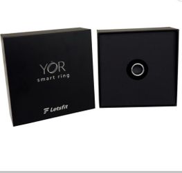 YoR Letsfit TM11 Smart Ring Bundle with Charging Case & Accessories