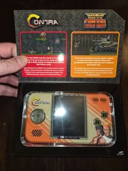 My Arcade Contra and Super Contra pocket player