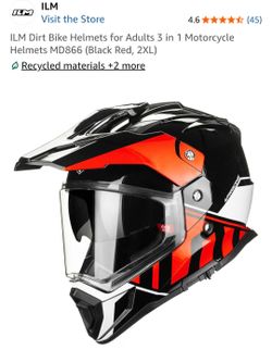 ILM Dirt Bike Helmet - 2XL.