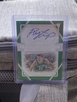 2021-22 National Treasure Peyton Pritchard RC On card Auto /99 