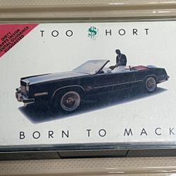 Too $hort Born To Mack Cassette Tape Original