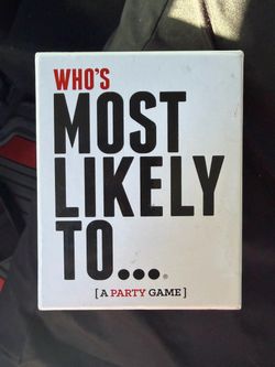 Who’s Most Likely To… Party Game 🎉 Brand New Fun Group Game