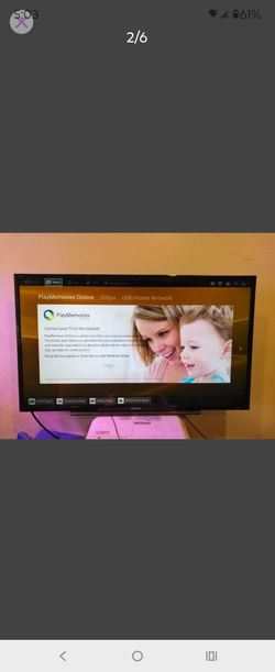 SONY 40'' SMART TV NO REMOTE WORKS GREAT