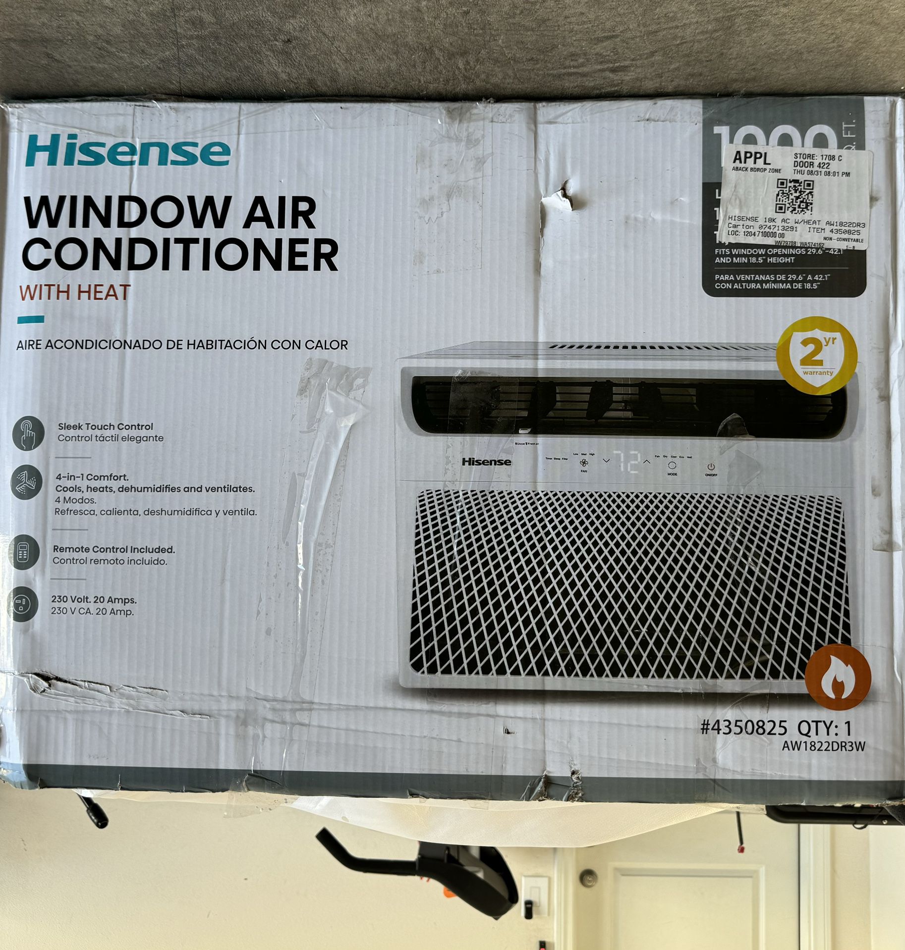 window air conditioner #(contact info removed) 