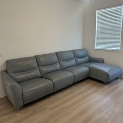 Leather Sectional Couch
