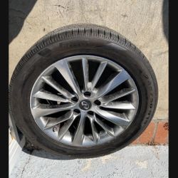 1 - 245/50r18 5x4.5 Stock G37 G35 370z Toyota Camry Rav4 Civic Kia Optima Honda Cr-v Crv Rim Wheel Good 80% Treads Tire!