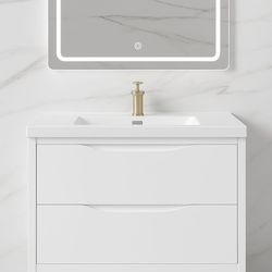 Bathroom vanity 36”