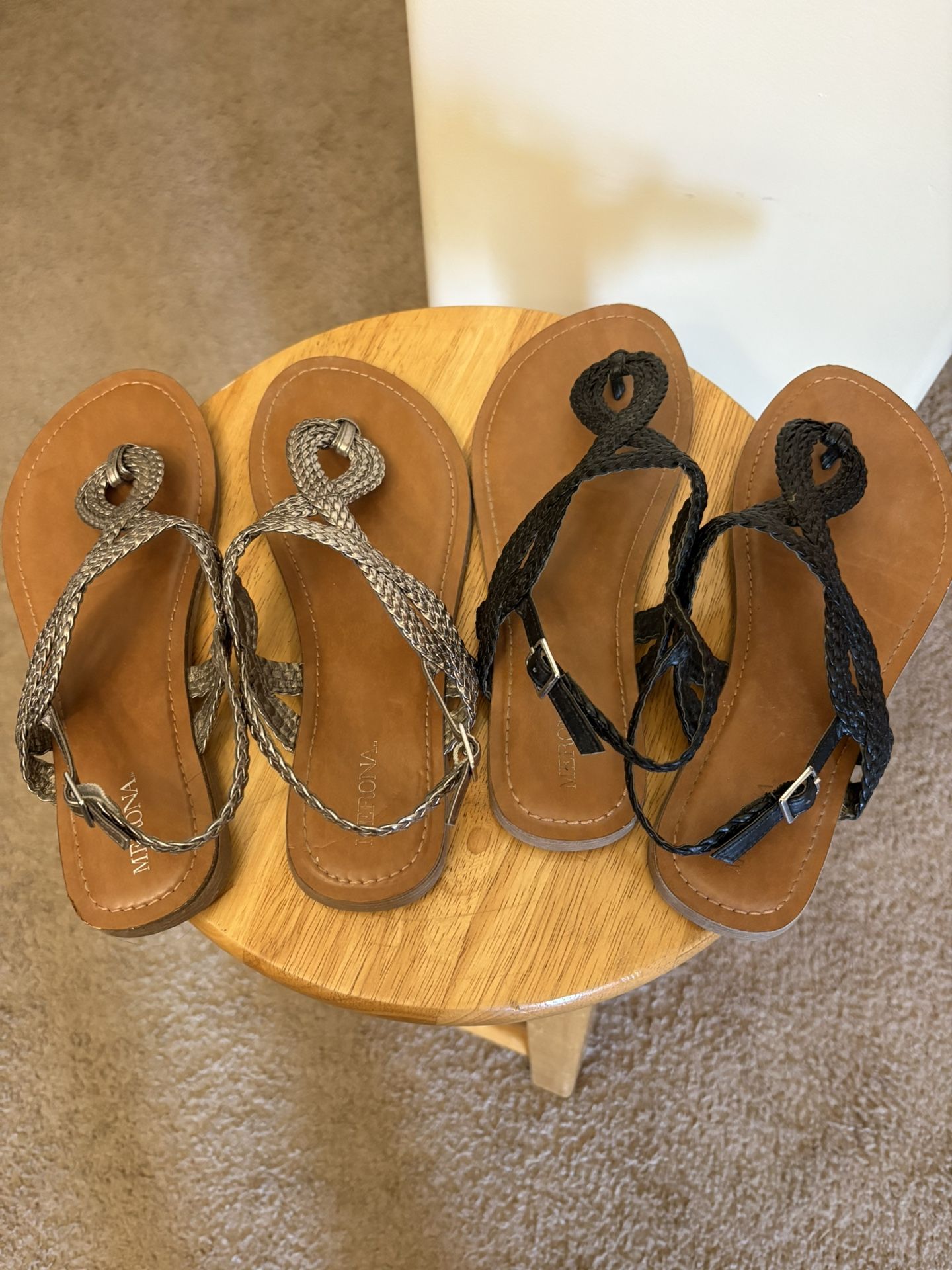 Merona Sandals Size 8