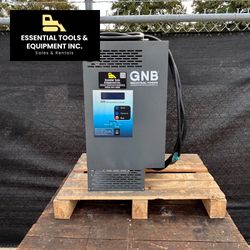 2022 GNB 24V 36V 48V Forklift Battery 140 Amp Charger 1 Phase 220V EHIMV48S140