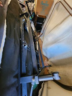 Electric massage bed