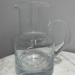 Rare Vintage Tiffany & Co. Clear Crystal Pitcher