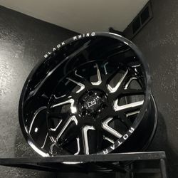 Black Rhino 24x14 Black Milled 