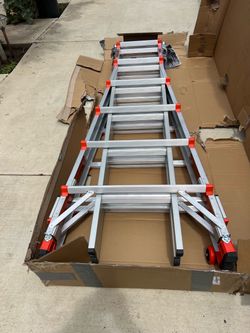 Little Giant revolution 2.0 brand new model 26 -ansi type IA rated aluminum articulated extendable ladder asking $500