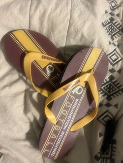 Redskins Flip Flops