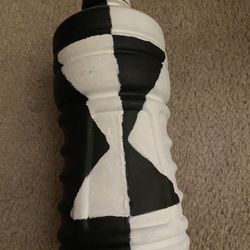 Black And White Hourglass Bottle 