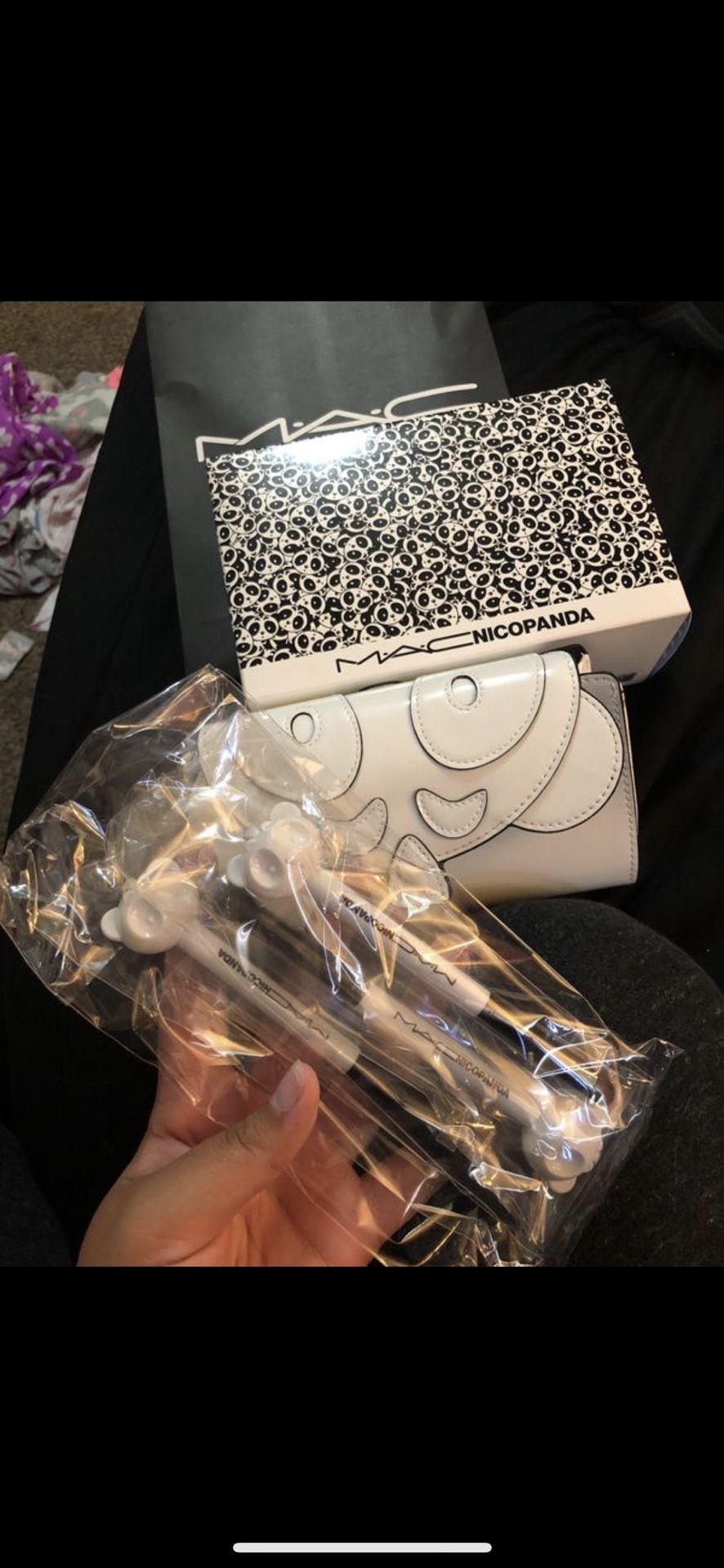 新品】MAC 「NICOPANDA」ブラシセット M・A・C×ニコパンダ、パンダ
